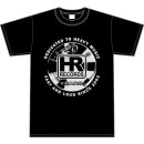 HIGH ROLLER RECORDS -- 20th ANNIVERSARY SHIRT  BLACK  XL