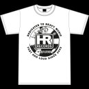 HIGH ROLLER RECORDS -- 20th ANNIVERSARY SHIRT  WHITE M