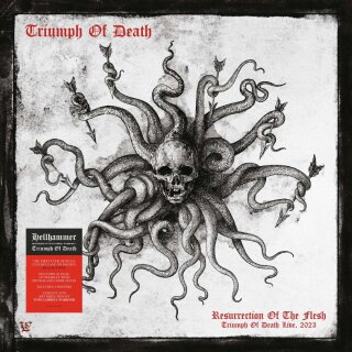 TRIUMPH OF DEATH  (HELLHAMMER) -- Resurrection of the Flesh  DLP  BLACK