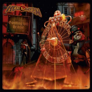 HELLOWEEN -- Gambling with the Devil  DLP  MARBLED