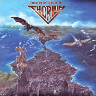 THORIUM (BEL) -- Extraordinary Journeys Pt. 1  LP  BLACK