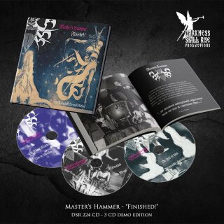 MASTERS HAMMER -- Finished! The Complete Demo Edition  3CD  BOOK