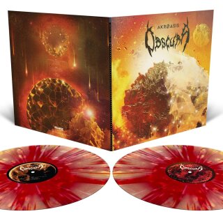 OBSCURA -- Akroasis  DLP  TRI-COLOR SPLATTER