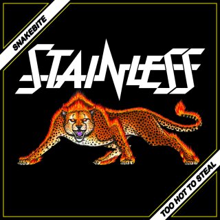 STAINLESS -- Snakebite / Too Hot to Steal  7"  BLACK