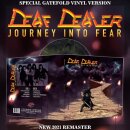 DEAF DEALER -- Journey Into Fear  LP  OIL GREEN MARBLED