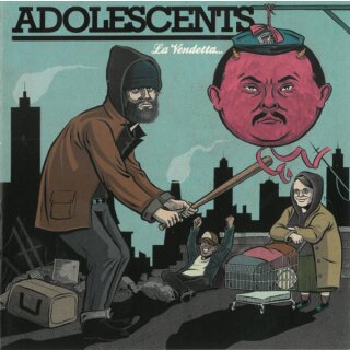 ADOLESCENTS -- La Vendetta ... E Un Piatto  LP  COLOURED