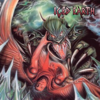 ICED EARTH -- s/t  LP  SPLATTER
