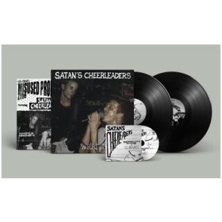 SATANS CHEERLEADERS -- What the Hell  DLP+CD  BLACK