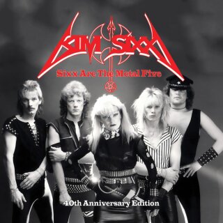 KIM SIXX -- Sixx are the Metal Five: The 40th Anniversary Edition  LP  PINWHEEL