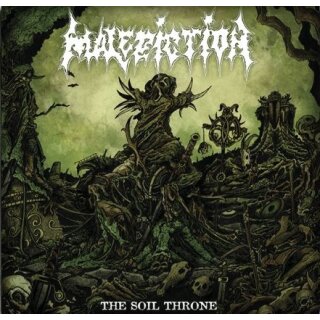 MALEDICTION -- The Soil Throne  MLP  BLACK