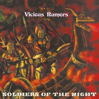 VICIOUS RUMORS -- Soliders of the Night  LP  BLACK