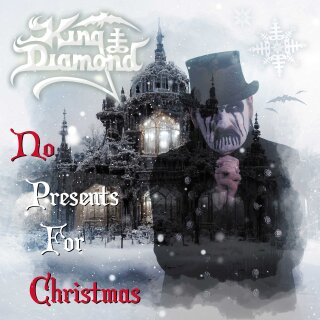 KING DIAMOND -- No Presents for Christmas  12"  EP  RED/ WHITE SPLATTER