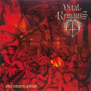 VITAL REMAINS -- Dechristianize  DLP  MARBLED