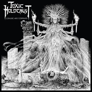TOXIC HOLOCAUST -- Conjure and Command  LP  SPLATTER