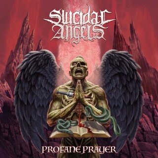 SUICIDAL ANGELS -- Profane Prayer  LP  RED