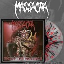 MASSACRA -- Enjoy the Violence  LP  SPLATTER