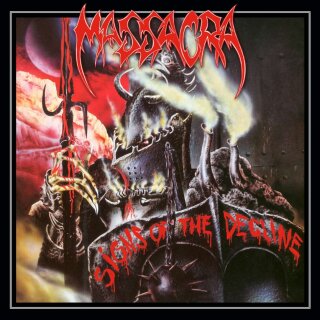 MASSACRA -- Signs of the Decline  LP  WHITE MARBLED