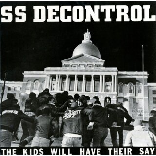 SS DECONTROL -- The Kids Will Have Their Say  LP  GREY