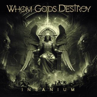 WHOM GODS DESTROY -- Insanium  DLP  GREEN