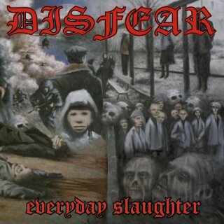 DISFEAR -- Everyday Slaughter  LP  BLACK