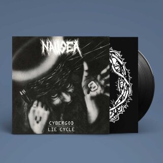 NAUSEA -- Cybergod/ Lie Cycle  12" MLP  BLACK