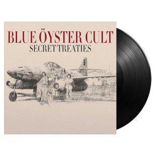 BLUE ÖYSTER CULT -- Secret Treaties  LP  BLACK
