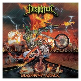 DISASTER -- Blasphemy Attack  CD  JEWELCASE