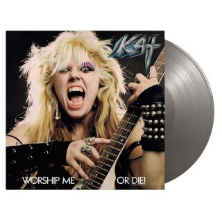 THE GREAT KAT -- Worship Me or Die!  LP  SILVER