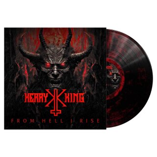KERRY KING -- From Hell I Rise  LP  BLACK / DARK RED MARBLED