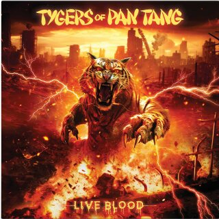 TYGERS OF PAN TANG -- Live Blood  CD