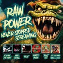 RAW POWER -- Never Stopped Screaming  3CD  BOXSET