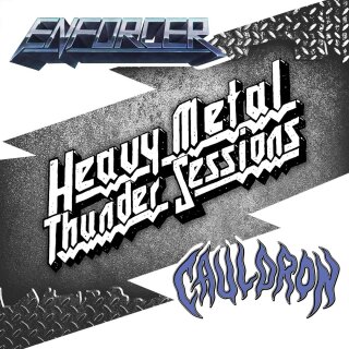 ENFORCER / CAULDRON -- Heavy Metal Thunder Sessions #2  7"