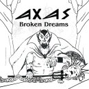 AXAS -- Broken Dreams  LP  ORANGE/ YELLOW