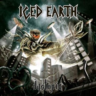 ICED EARTH -- Dystopia  LP  SILVER