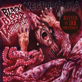 NECROPHAGIA -- Black Blood Vomitorium  LP  RED