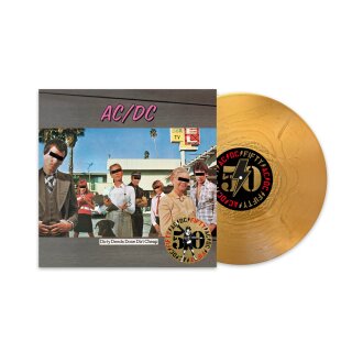 AC/DC -- Dirty Deeds Done Dirt Cheap (50th Anniversary Edition)  LP  GOLD