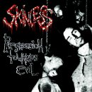 SKINLESS -- Progression Towards Evil  LP  YELLOW / BLACK...