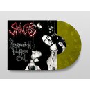 SKINLESS -- Progression Towards Evil  LP  YELLOW / BLACK MARBLED