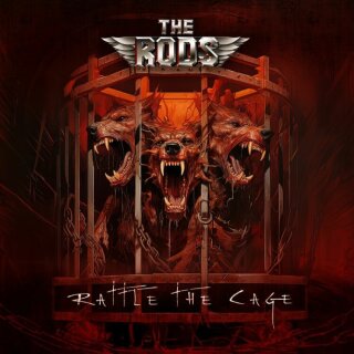 THE RODS -- Rattle the Cage  LP  GREEN