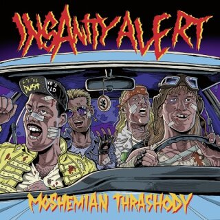 INSANITY ALERT -- Moshemian Thrashody  10" MLP  COLOURED