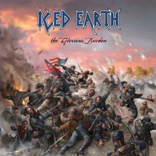 ICED EARTH -- The Glorious Burden  DLP  SPLATTER