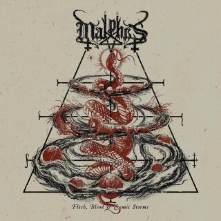 MALPHAS -- Of Flesh, Blood & Cosmic Storms  LP  BLACK