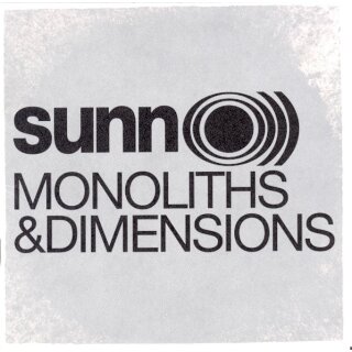 SUNN O))) -- Monoliths & Dimensions  CD  SLIPCASE
