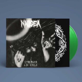 NAUSEA -- Cybergod/ Lie Cycle  12" MLP  GREEN