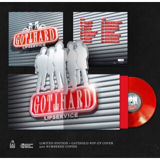 GOTTHARD -- Lipservice  LP  POP-UP  RED