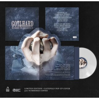 GOTTHARD -- Need to Believe  LP  POP-UP  WHITE