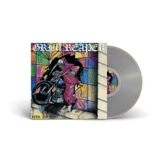 GRIM REAPER -- Fear No Evil  LP  CLEAR  B-STOCK