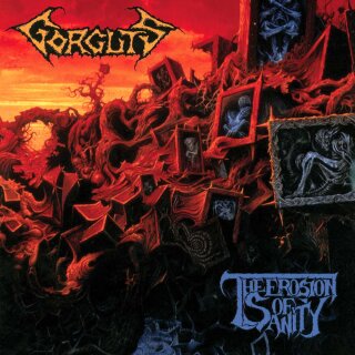 GORGUTS -- The Erosion of Sanity  LP  SPLATTER