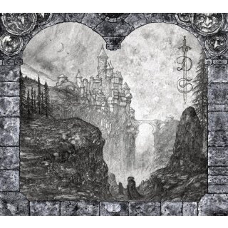 DEPRESSIVE SILENCE -- I  LP  GREY / BLACK SWIRL