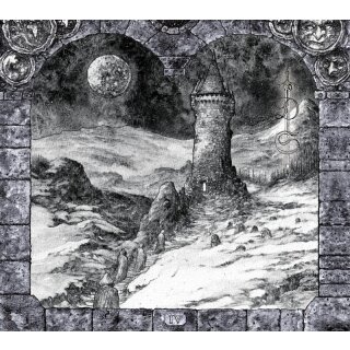 DEPRESSIVE SILENCE -- IV: Final EP / A Spell Enraged  LP  GREY / BLACK SWIRL
